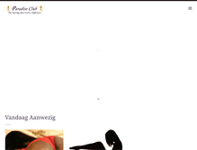 Tablet Screenshot of paradiseclub.nl